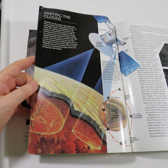 Planet Venus NASA addition National Geographic Magazine 1993 - Picture 10 of 15